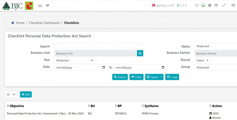 GAD Web Application system